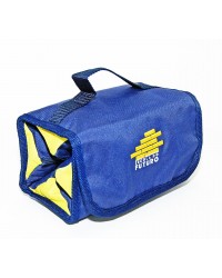 NEC217 - Necessaire com 04 divisões em triângulo + 01 bolso chapado com zíper